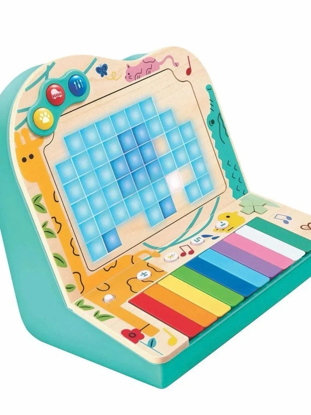 Hape Pixel Piano Arcade - Rainbow Keys